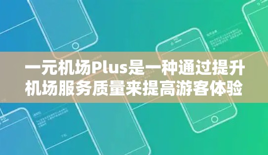 一元机场Plus是一种通过提升机场服务质量来提高游客体验的创新服务，具体包括以下几点