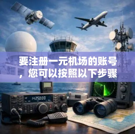 要注册一元机场的账号，您可以按照以下步骤操作