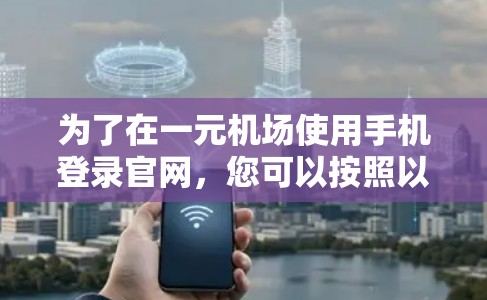 为了在一元机场使用手机登录官网，您可以按照以下步骤操作