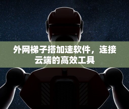 外网梯子搭加速软件，连接云端的高效工具