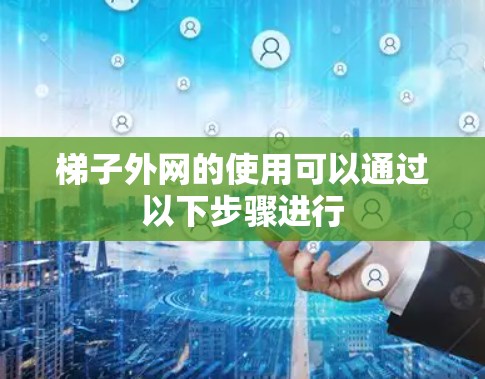梯子外网的使用可以通过以下步骤进行