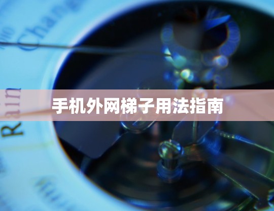 手机外网梯子用法指南