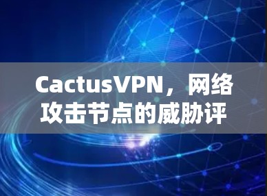 CactusVPN，网络攻击节点的威胁评估