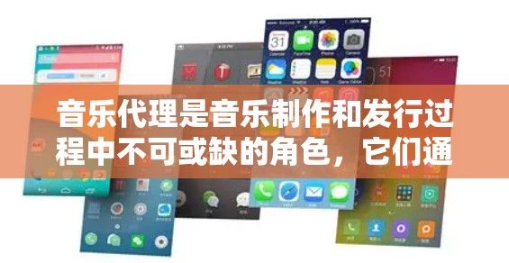 音乐代理是音乐制作和发行过程中不可或缺的角色，它们通过精准的市场调研和专业的管理，帮助制作人和发行人高效进入目标市场，提升品牌影响力。以下是关于音乐代理的详细分析