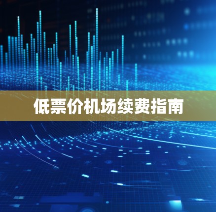 低票价机场续费指南
