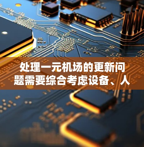 处理一元机场的更新问题需要综合考虑设备、人员和基础设施三个方面，采取以下步骤和方法